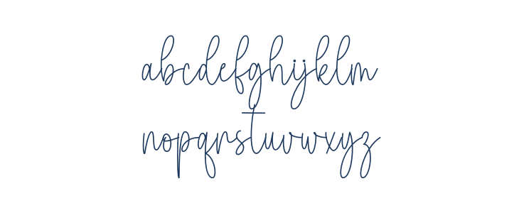 Cheescake Monoline Lowercase