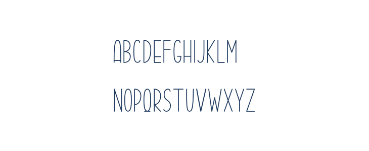 Cheescake Sans Lowercase