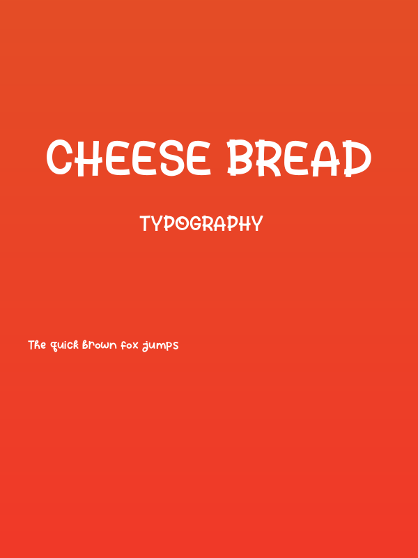 Cheese Bread Poster