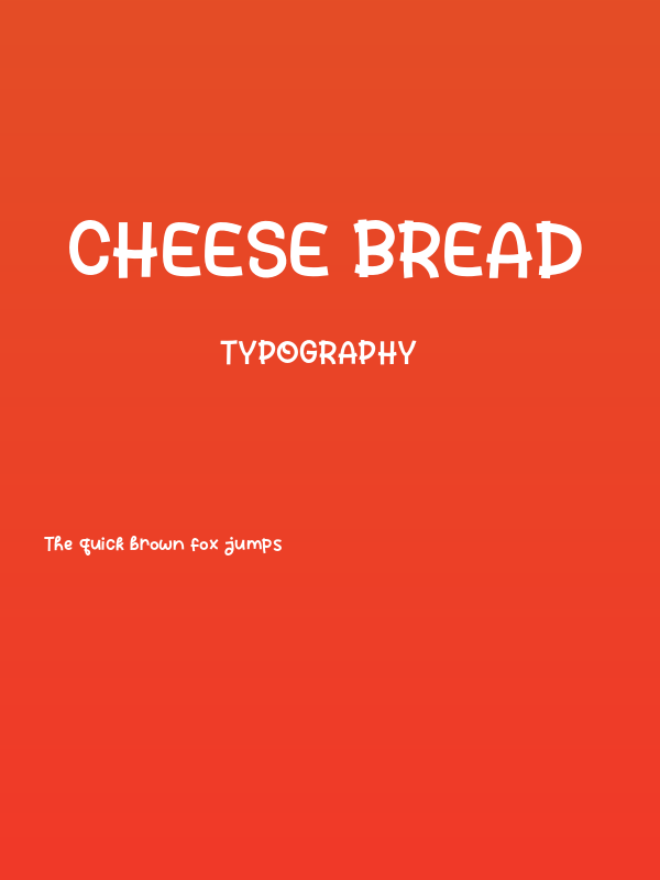 Cheese Bread Poster