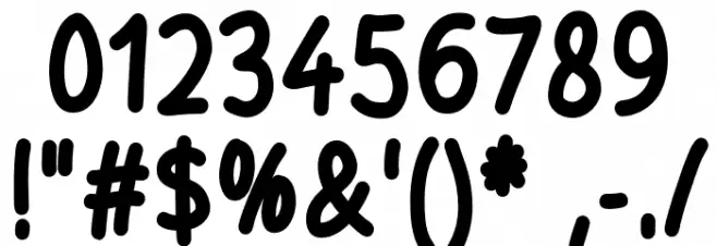 Cheese Burger Font OTHER CHARS