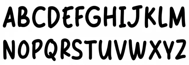 Cheese Burger Schriftart Groß