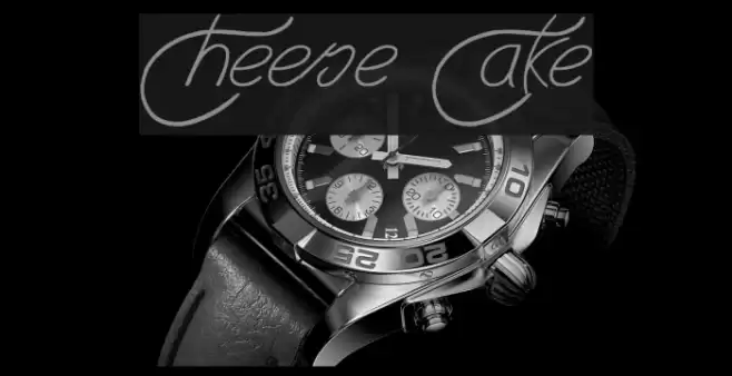 Cheese Cake Font examples