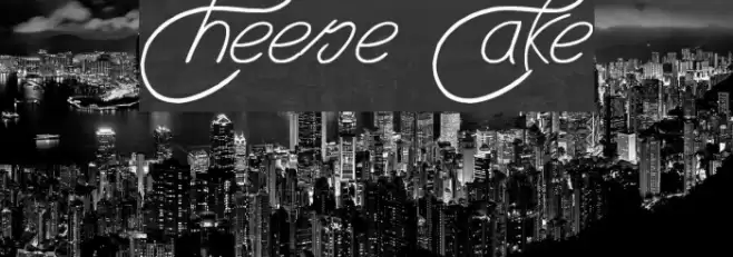 Cheese Cake Font examples
