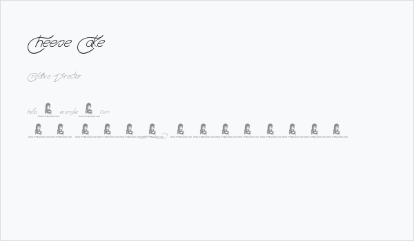 Cheese Cake] Business Card