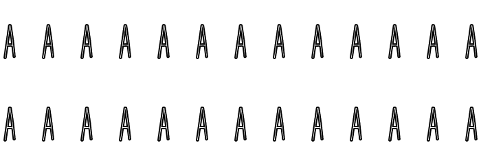 Cheese-Cake Font LOWERCASE