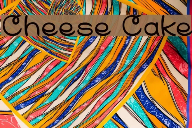 Cheese Cake Example 1