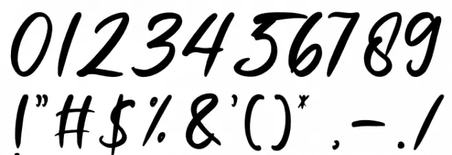 Cheese Cookies Font OTHER CHARS