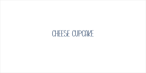 Cheese Cupcake Logo