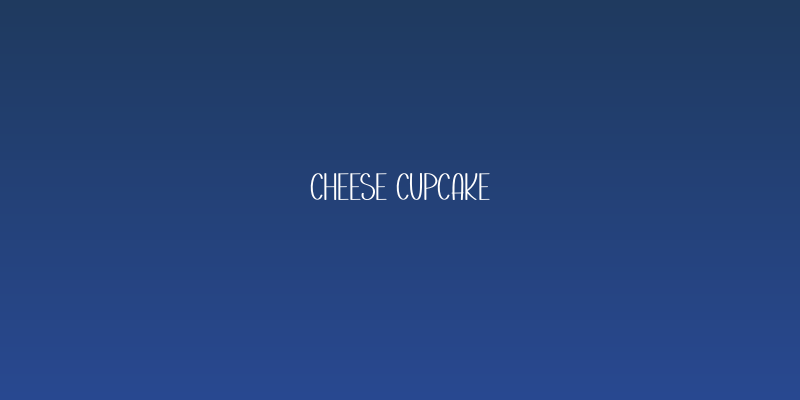 Cheese Cupcake Social Header
