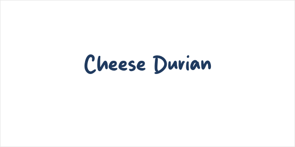 Cheese Durian Logo