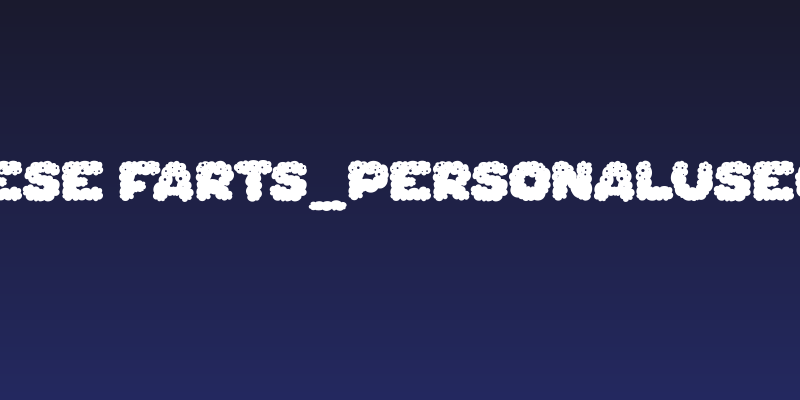 Cheese Farts_PersonalUseOnly Social Header