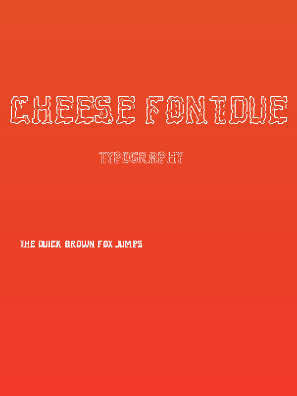 Cheese Fontdue Regular Poster