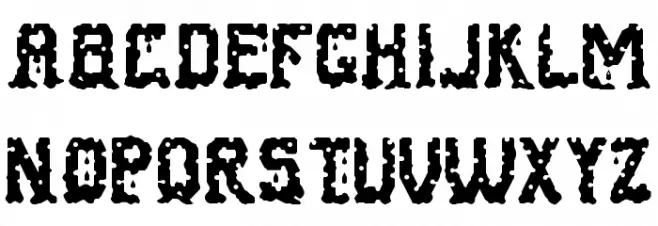 Cheese Fontdue Regular Schriftart Kleinbuchstaben
