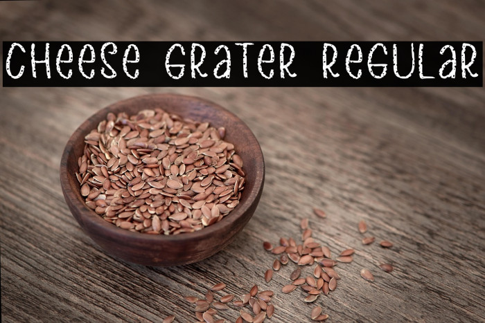 Cheese Grater Regular Example 3