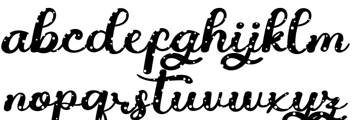 Cheese It Together Font LOWERCASE