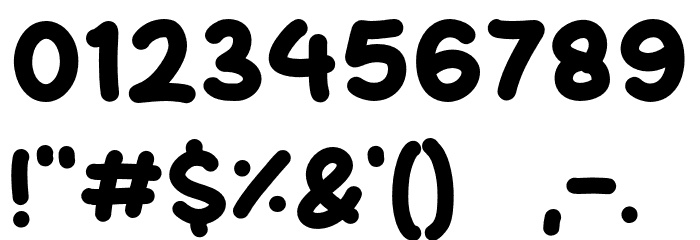 Cheese Market Font OTHER CHARS