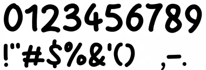 Cheese Matcha Font OTHER CHARS
