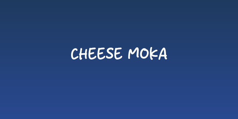Cheese Moka Social Header