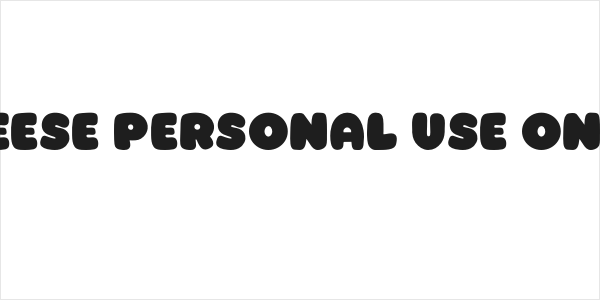 Cheese PERSONAL USE ONLY! Logo