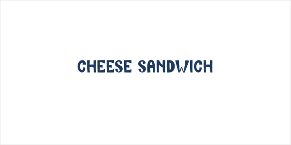 Cheese Sandwich Logo