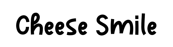 Cheese Smile  नि: शुल्क फ़ॉन्ट्स डाउनलोड