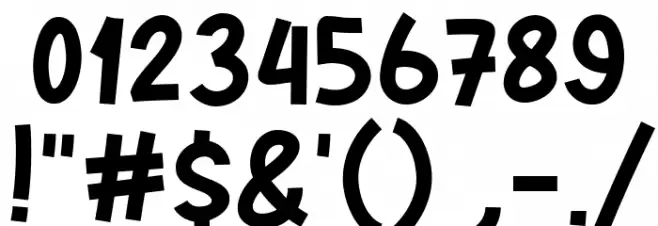 Cheese Smile Font OTHER CHARS