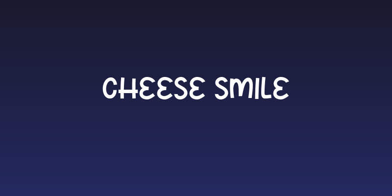 Cheese Smile Social Header