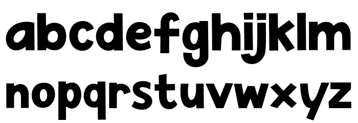 Cheese Toast Font LOWERCASE