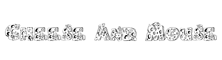 Cheese and Mouse  font caratteri gratis