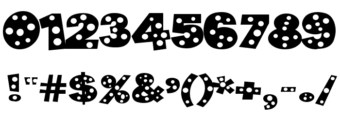Cheese Font OTHER CHARS