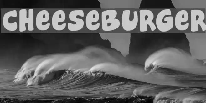 Cheeseburger Font examples