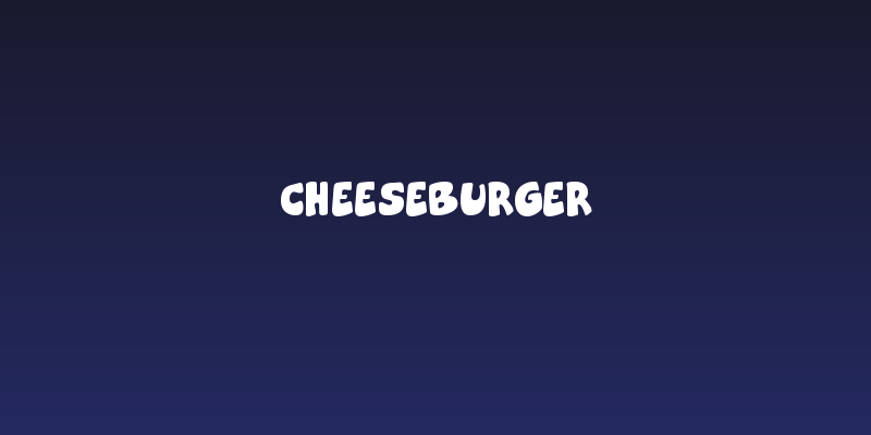 Cheeseburger Social Header