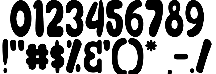 Cheesel Font OTHER CHARS