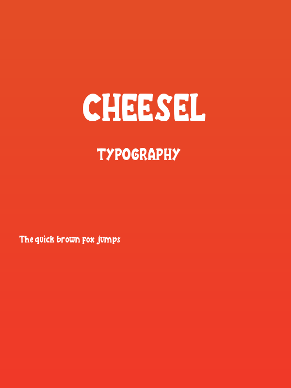 Cheesel Poster