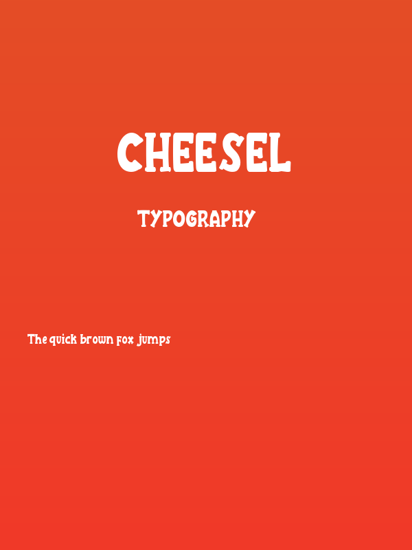 Cheesel Poster