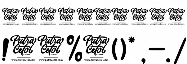 Cheesy Bread Font OTHER CHARS