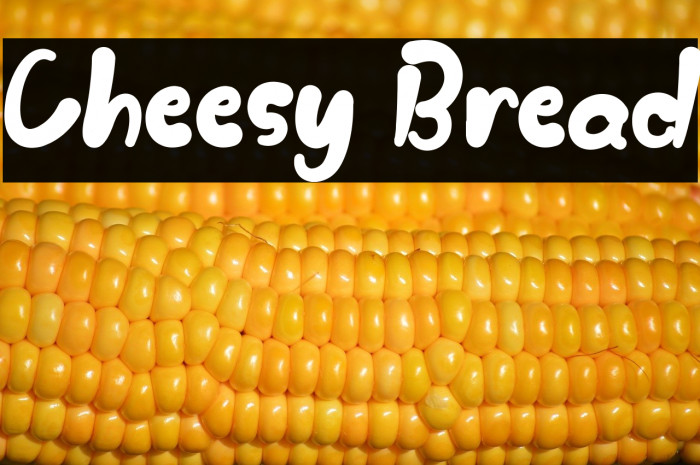 Cheesy Bread Example 1