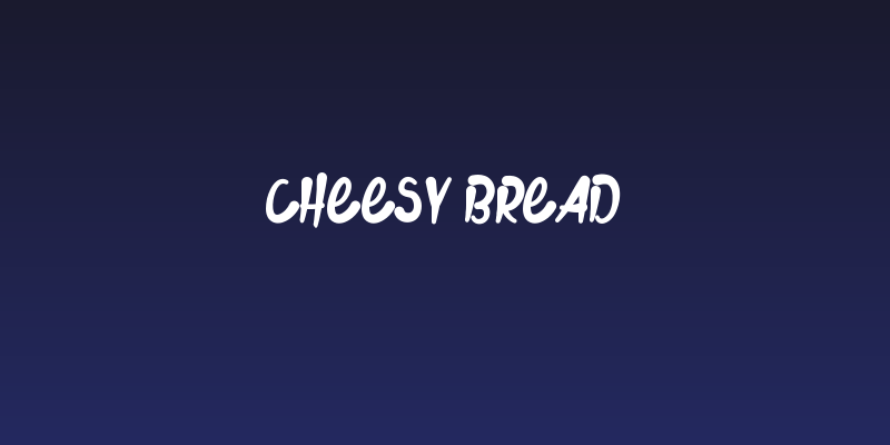 Cheesy Bread Social Header