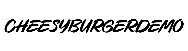 Cheesy Burger DEMO  font caratteri gratis