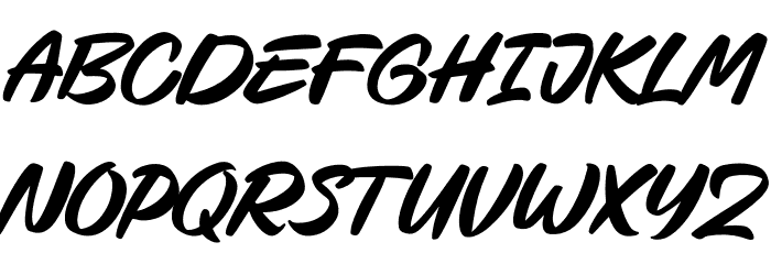 Cheesy Burger DEMO Schriftart Groß
