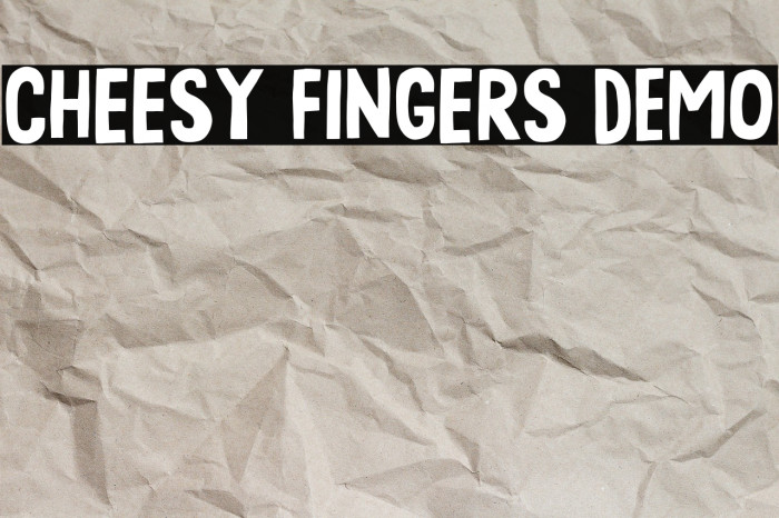 Cheesy Fingers DEMO Example 3