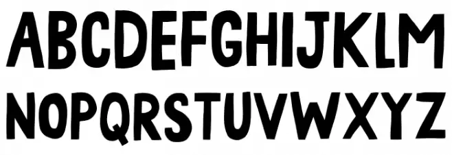 Cheesy Fingers DEMO Font Litere mici