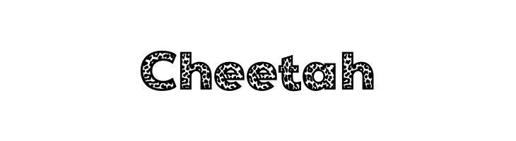 Cheetah  font caratteri gratis