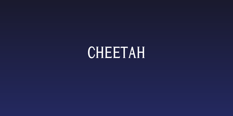Cheetah Social Header