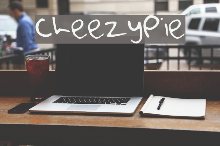 CheezyPie Font examples