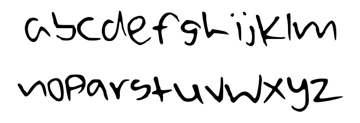 CheezyPie Font LOWERCASE