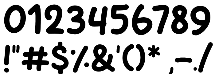 Cheflat Font OTHER CHARS