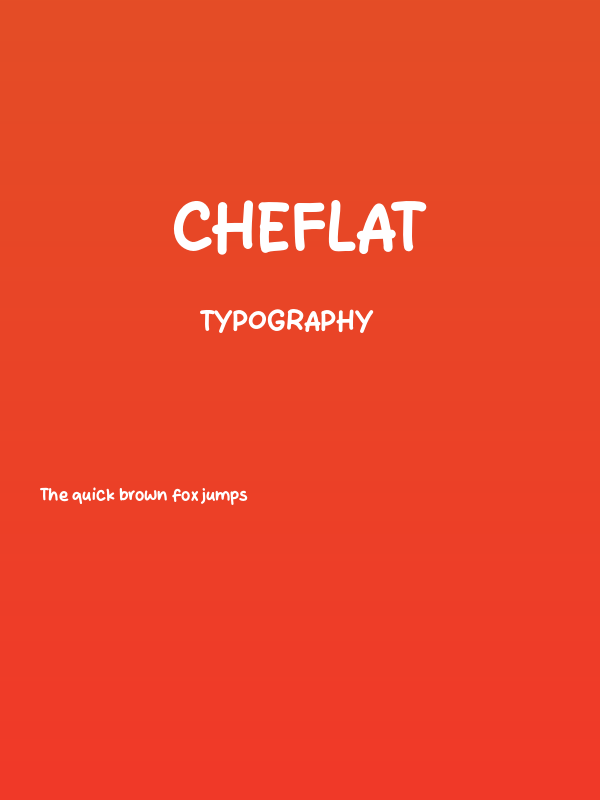 Cheflat Poster