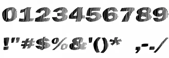 Chefs Slice Novice Font OTHER CHARS